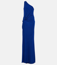 Tom Ford One-shoulder jersey gown
