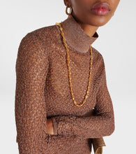Tom Ford Open-knit Lurex√Ç¬Æ maxi dress