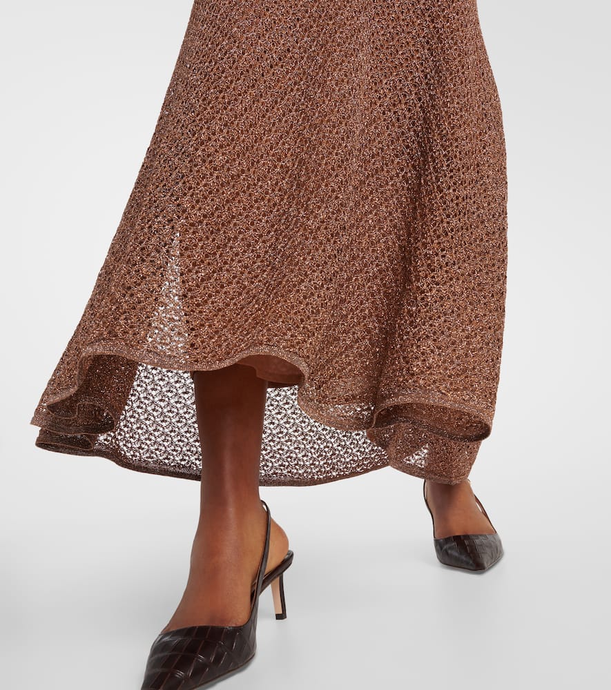 Tom Ford Open-knit Lurex√Ç¬Æ maxi dress