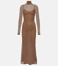 Tom Ford Open-knit Lurex√Ç¬Æ maxi dress