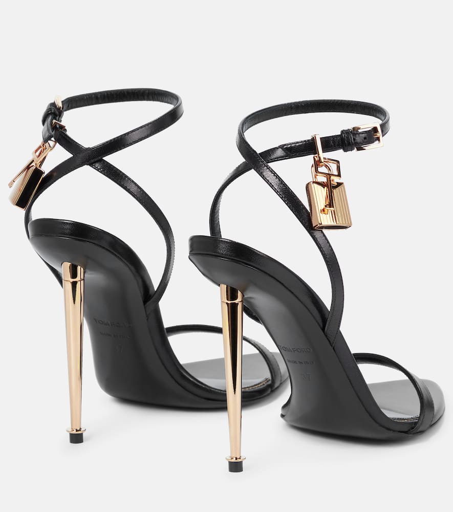 Tom Ford Padlock leather sandals