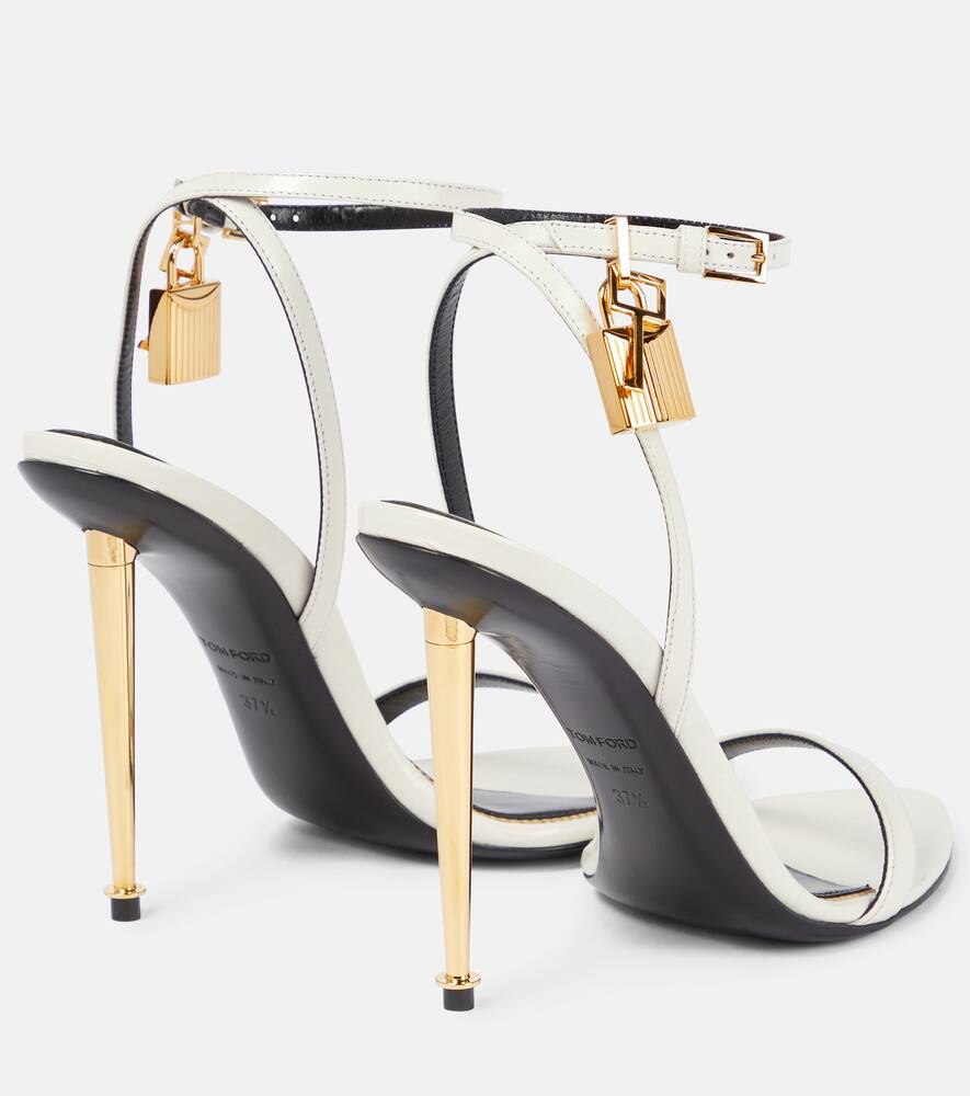 Tom Ford Padlock leather sandals