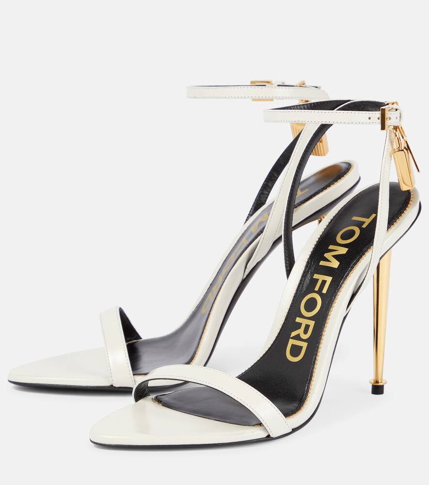 Tom Ford Padlock leather sandals