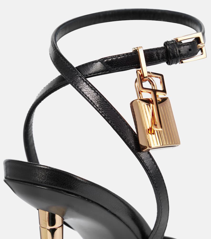 Tom Ford Padlock leather sandals