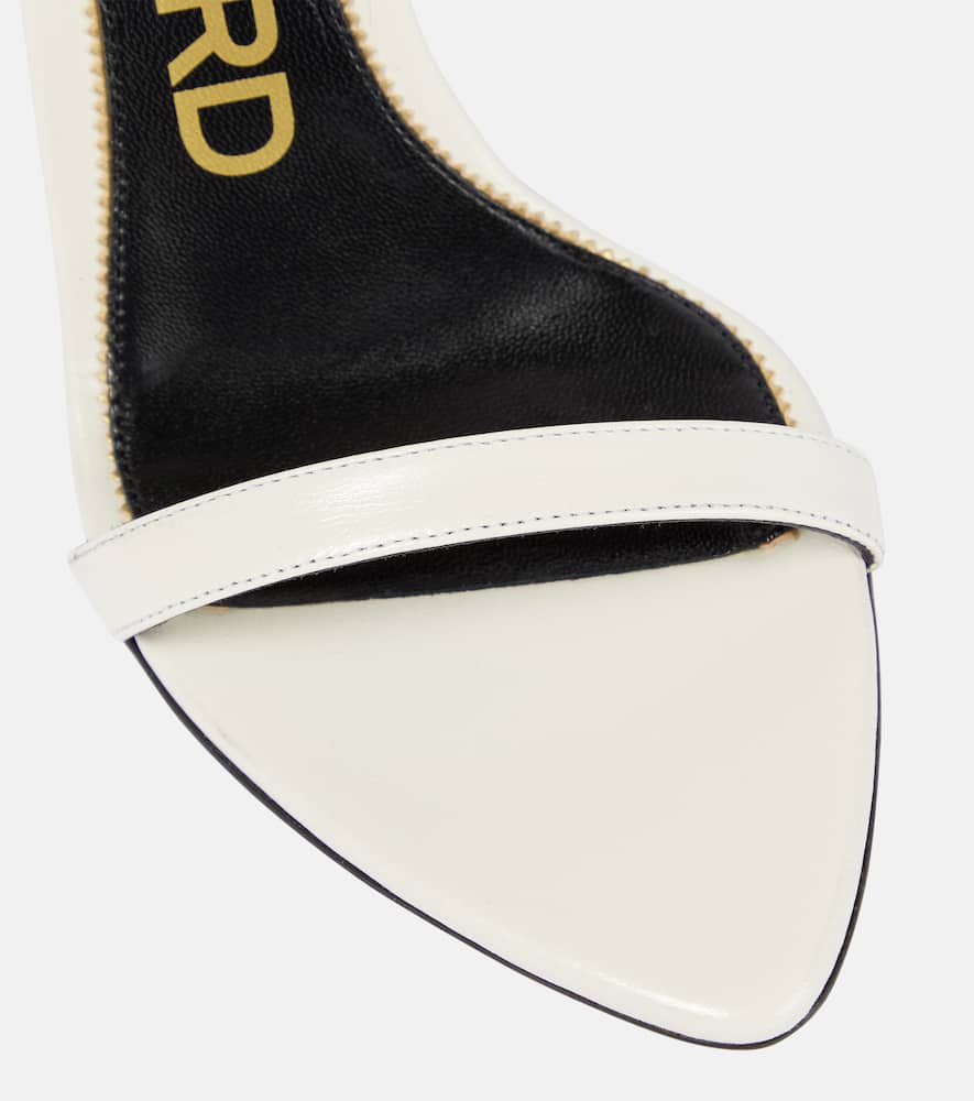 Tom Ford Padlock leather sandals