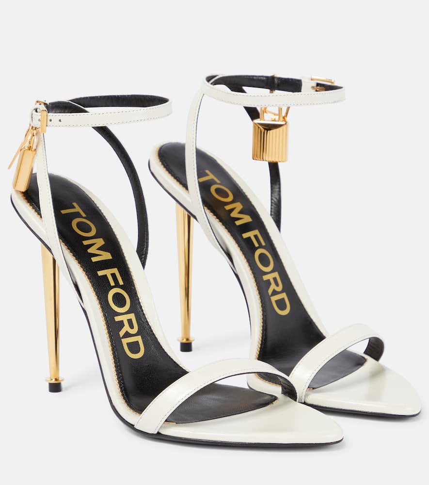 Tom Ford Padlock leather sandals