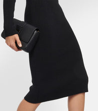 Tom Ford Ribbed-knit wool midi dress