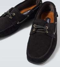 Tom Ford Robin suede boat shoes