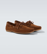Tom Ford Robin suede boat shoes