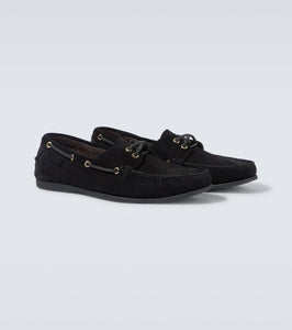 Tom Ford Robin suede boat shoes
