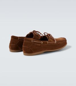 Tom Ford Robin suede boat shoes