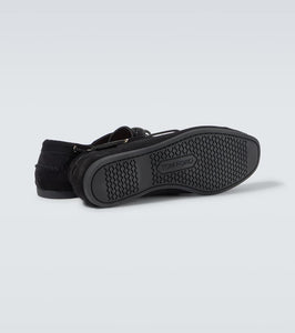 Tom Ford Robin suede boat shoes