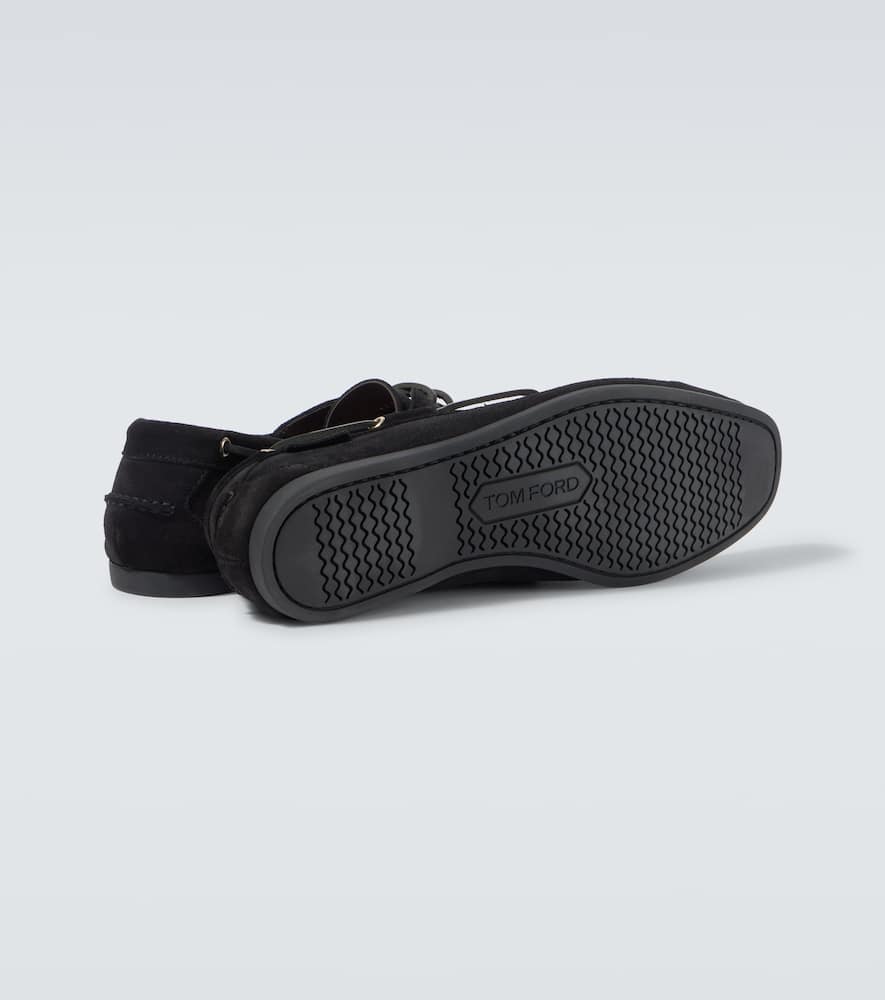 Tom Ford Robin suede boat shoes