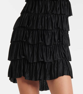 Tom Ford Ruffled halterneck minidress