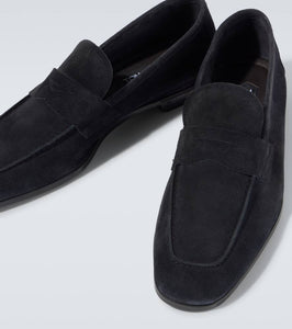 Tom Ford Sean suede penny loafers
