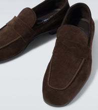 Tom Ford Sean suede penny loafers