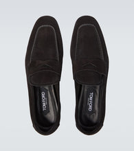 Tom Ford Sean suede penny loafers