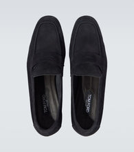 Tom Ford Sean suede penny loafers