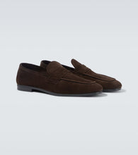 Tom Ford Sean suede penny loafers