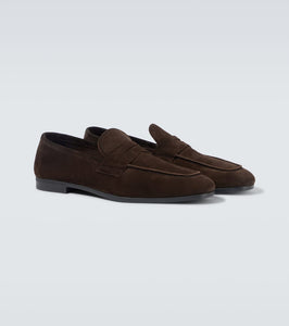 Tom Ford Sean suede penny loafers