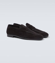Tom Ford Sean suede penny loafers