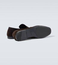 Tom Ford Sean suede penny loafers