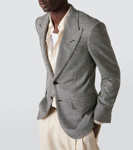 Tom Ford Shelton checked blazer