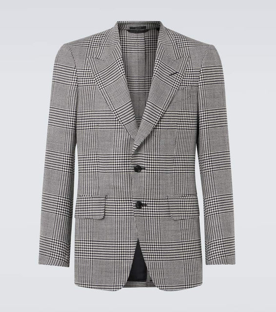 Tom Ford Shelton checked blazer