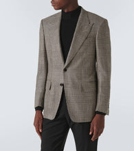 Tom Ford Shelton houndstooth wool-blend blazer