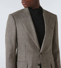 Tom Ford Shelton houndstooth wool-blend blazer