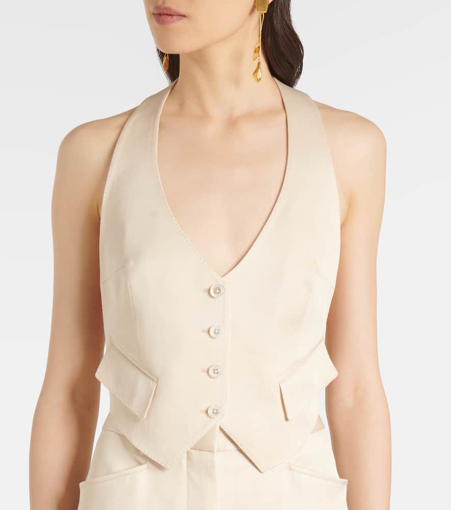Tom Ford Silk and wool twill vest
