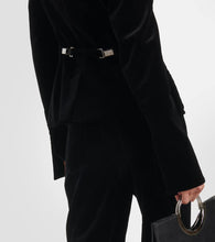 Tom Ford Single-breasted cotton velour blazer