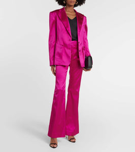 Tom Ford Single-breasted satin blazer