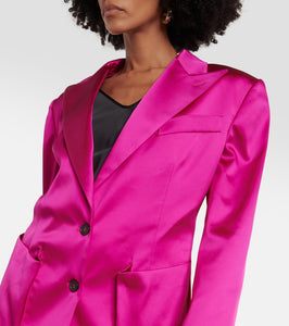 Tom Ford Single-breasted satin blazer