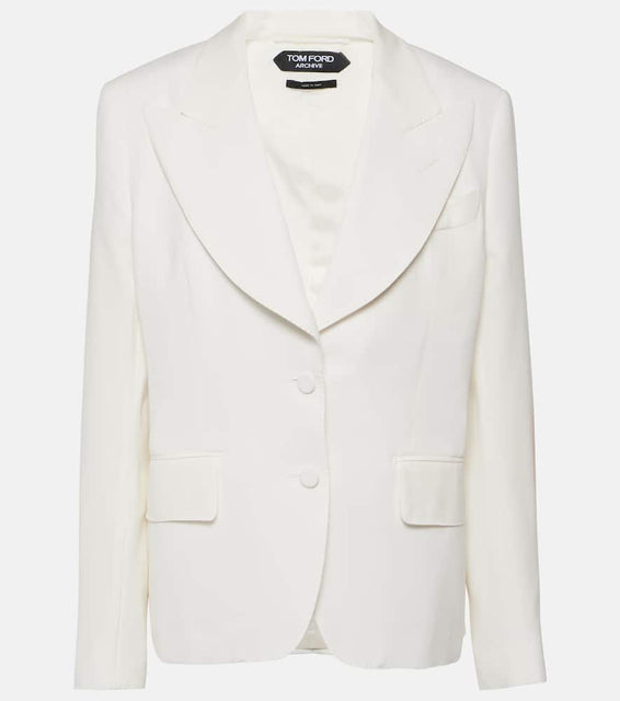 Tom Ford Single-breasted silk blazer