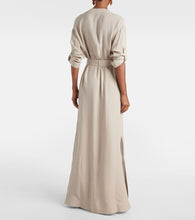Tom Ford Striped belted shirt dress