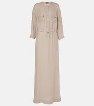 Tom Ford Striped belted shirt dress. Tom Ford 条纹系带衬衫裙