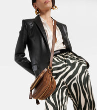 Tom Ford Suede and leather crossbody bag