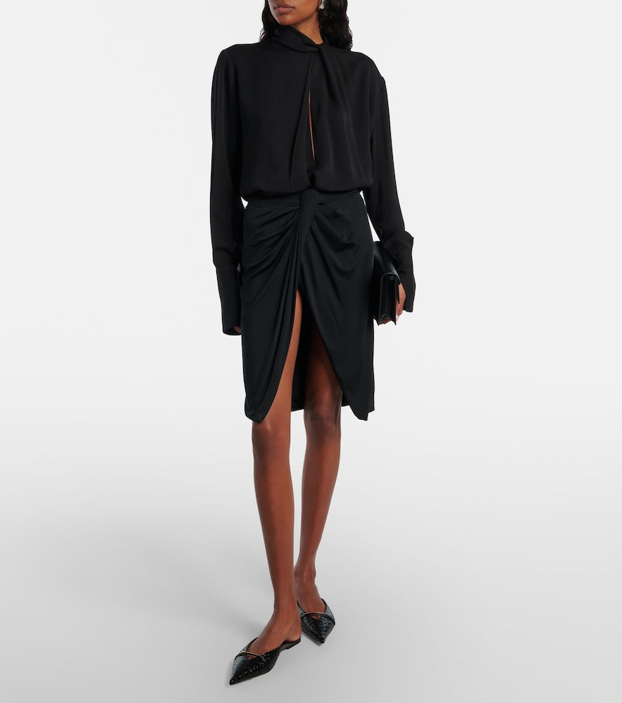Tom Ford T Icon croc-effect leather sandals