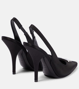 Tom Ford TF satin slingback pumps
