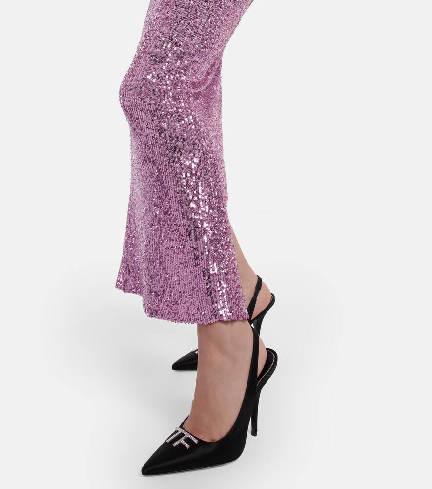 Tom Ford TF satin slingback pumps