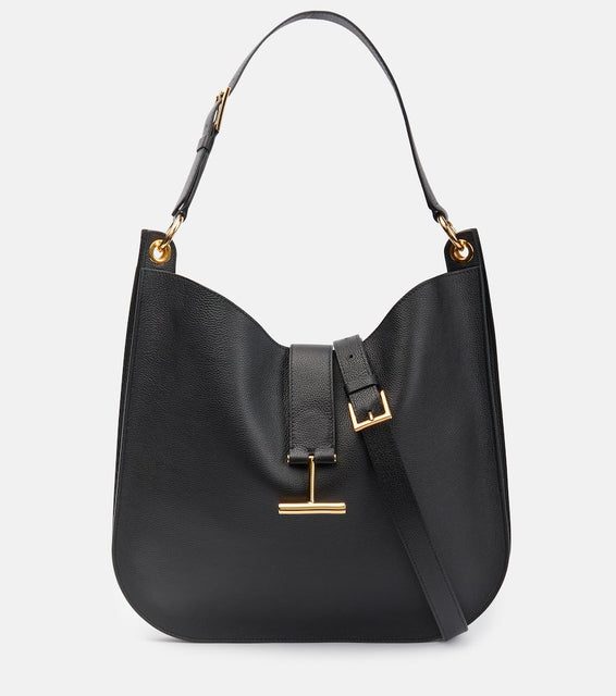 Tom Ford Tara Large leather crossbody bag. Shop Tom Ford Shoulder Bags for women now.