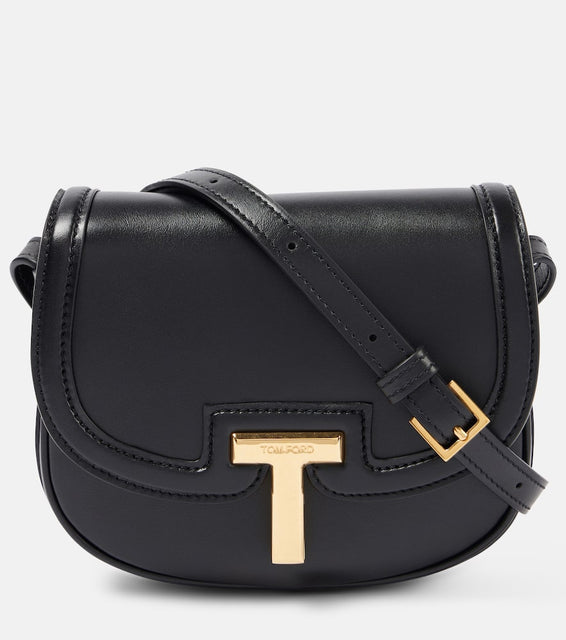 Tom Ford Wallis Small leather shoulder bag. Shop Tom Ford Crossbody Bags for women now.
