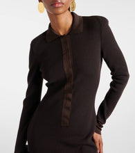 Tom Ford Wool and silk-blend minidress