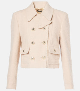 Tom Ford Wool-blend boucl√É¬© jacket