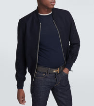 Tom Ford Wool felt bomber jacket