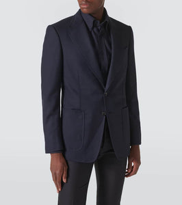 Tom Ford Wool, mohair, and silk suit jacket