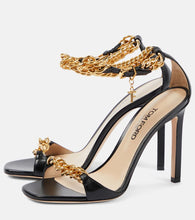 Tom Ford Zenith 105 chain-detail leather sandals