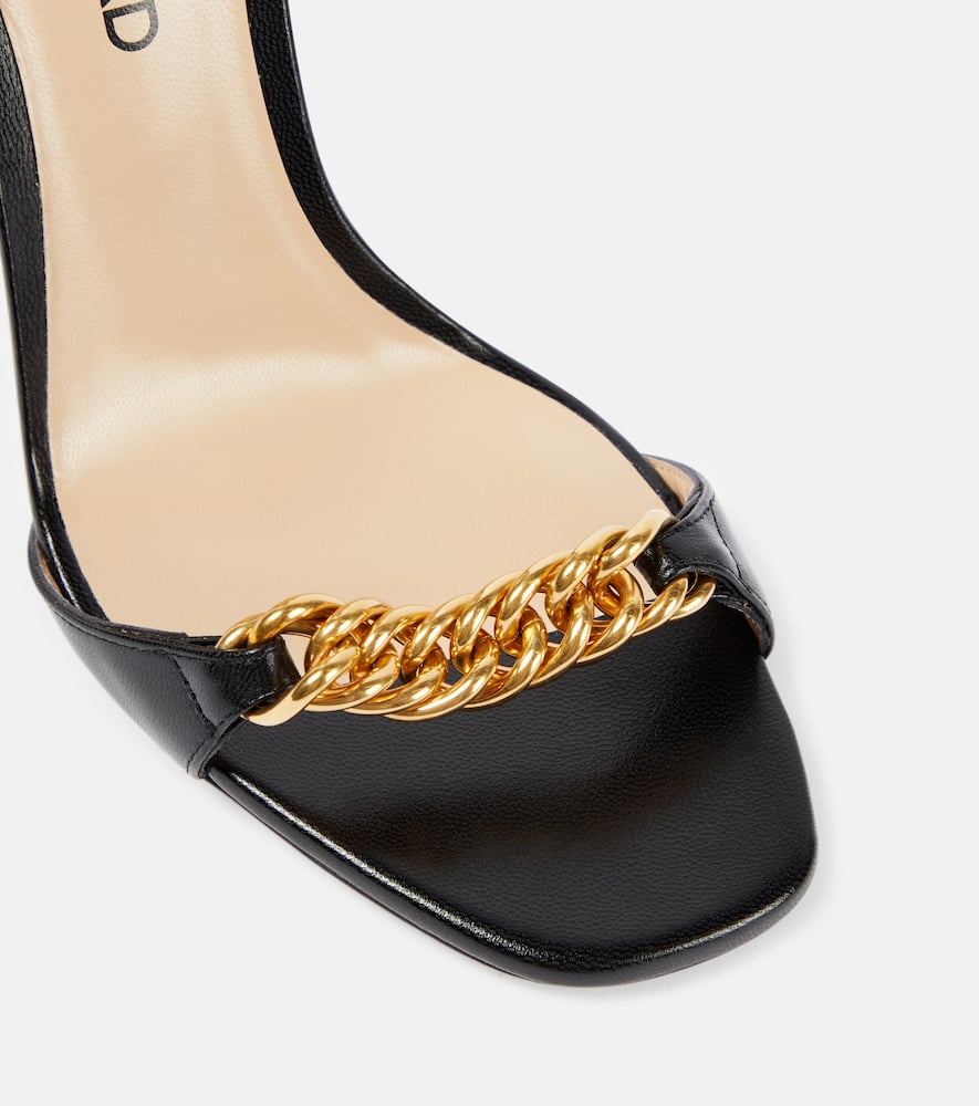 Tom Ford Zenith 105 chain-detail leather sandals