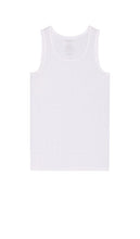 Tommy John 2 Pack Stay Tucked Undershirt Tank in White - Tommy John - Lot de 2 débardeurs Stay Tucked - Blanc - Tommy John 2 件装白色 Tucked 背心背心 - Tommy John 2er-Pack Stay Tucked Unterhemd-Tanktops in Weiß - Tommy John 2 팩 스테이 턱드 언더셔츠 탱크 화이트 색상 - Canottiera intima Tommy John in confezione da 2 pezzi Stay Tucked in bianco